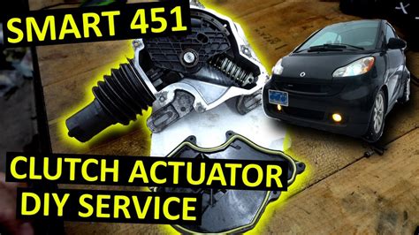 Clutch actuator installation and Relearning procedure is carried out after replacing Clutch kit on Smart Fortwo Coupe 451 1. . Smart clutch actuator adjustment